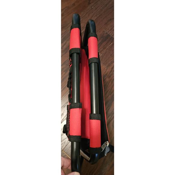 Campout Backpack Insulated Cooler Bag with Folding Seat Fishing Hunting Hiking - Picture 10 of 11